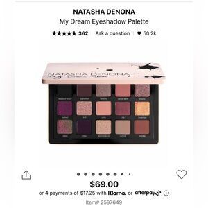 COPY - ND Natasha Denona My Dream Eyeshadow Palette